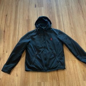 Polo Ralph Lauren nylon jacket with fleece inside